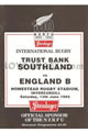 Southland England B 1992 memorabilia